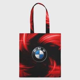 Шоппер 3D с принтом BMW RED BEAST в Петрозаводске, 100% полиэстер | Плотность: 200 г/м2; Размер: 34×35 см; Высота лямок: 30 см | autosport | bmw | motorsport | авто | автоспорт | бмв | в тренде | красный | машина | подарок | популярое | рекомендации | спорт