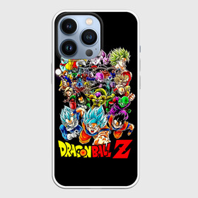 Чехол для iPhone 13 Pro с принтом Персонажи Dragon Ball в Петрозаводске,  |  | Тематика изображения на принте: anime | berserker super sa | dragon ball | dragon ball super | dragon ball z | dragonball | goku | legendary super saiyan | manga | super saiyan | аниме | драгон болл | драгонболл | жемчуг дракона | легендарный супер сайян | легендарный суперса