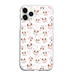 Чехол для iPhone 11 Pro матовый с принтом Милые собачки разных пород в Петрозаводске, Силикон |  | пес | песик | порода | собака | собачка