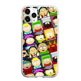 Чехол для iPhone 11 Pro Max матовый с принтом SOUTH PARK   ЮЖНЫЙ ПАРК   УЗОР   PATTERN в Петрозаводске, Силикон |  | eric cartman | park | pattern | south | south park | кайл | картман | картмен | кени | кеннет | кенни | они убили кени | парк | саус парк | сволочи | стэнли | узор | эрик | южный | южный парк