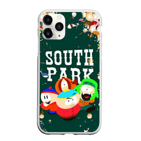 Чехол для iPhone 11 Pro матовый с принтом SOUTH PARK   ЮЖНЫЙ ПАРК   АРТ в Петрозаводске, Силикон |  | eric cartman | park | pattern | south | south park | арт | зима | кайл | картман | картмен | кени | кеннет | кенни | они убили кени | парк | саус парк | сволочи | стэнли | узор | эрик | южный | южный парк