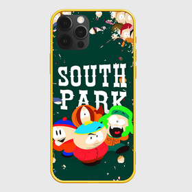 Чехол для iPhone 12 Pro с принтом SOUTH PARK   ЮЖНЫЙ ПАРК   АРТ в Петрозаводске, силикон | область печати: задняя сторона чехла, без боковых панелей | eric cartman | park | pattern | south | south park | арт | зима | кайл | картман | картмен | кени | кеннет | кенни | они убили кени | парк | саус парк | сволочи | стэнли | узор | эрик | южный | южный парк