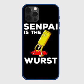 Чехол для iPhone 12 Pro Max с принтом SENPAI IS THE WURST сосиска и горчичка в Петрозаводске, Силикон |  | ahegao | anime | kawai | kowai | manga | oppai | otaku | sempai | senpai | sugoi | waifu | yandere | аниме | ахегао | вайфу | ковай | манга | отаку | семпай | сенпай | тренд