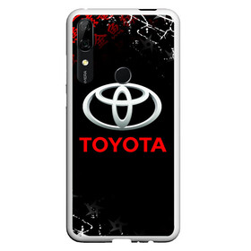 Чехол для Honor P Smart Z с принтом TOYOTA JAPAN RED STYLE ТОЙОТА ЯПОНИЯ в Петрозаводске, Силикон | Область печати: задняя сторона чехла, без боковых панелей | auto | sport | toyota | авто | автомобиль | автомобильные | бренд | марка | машины | спорт | тойота