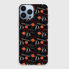 Чехол для iPhone 13 Pro Max с принтом Basketball   (Баскетбол) в Петрозаводске,  |  | ball | basketball | championship | chicago bulls | club | competition | game | league | michael jordan | nba | sport | team | tournament | баскетбол | джордан | игра | клуб | майкл джордан | мяч | нба | соревнования | спорт | турнир | чемпионат 