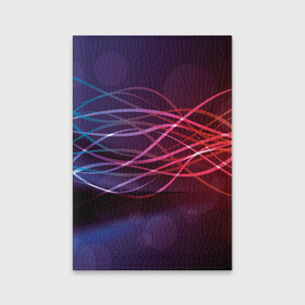 Обложка для паспорта матовая кожа с принтом Лучи света Spectrum в Петрозаводске, натуральная матовая кожа | размер 19,3 х 13,7 см; прозрачные пластиковые крепления | абстрактные | волна | волна света | излучение | киберпанк | лучи | лучи света | неон | неоновые принты | призма | радуга | рисунок | свет | спектр цветов