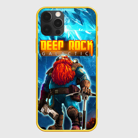 Чехол для iPhone 12 Pro с принтом Deep Rock Galactic / Scout в Петрозаводске, силикон | область печати: задняя сторона чехла, без боковых панелей | collier | deep rock galactic | drg | dwarf | gnome | miner | pitman | scout | гном | дип рок галактик | добыча минералов | космические шахтеры | разведчик | шахтеры