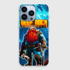 Чехол для iPhone 13 Pro с принтом Deep Rock Galactic   Scout в Петрозаводске,  |  | Тематика изображения на принте: collier | deep rock galactic | drg | dwarf | gnome | miner | pitman | scout | гном | дип рок галактик | добыча минералов | космические шахтеры | разведчик | шахтеры