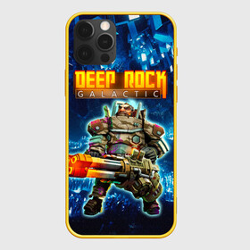 Чехол для iPhone 12 Pro с принтом Deep Rock Galactic / Gunner в Петрозаводске, силикон | область печати: задняя сторона чехла, без боковых панелей | Тематика изображения на принте: deep rock galactic | drg | dwarf | gnome | gunner | гном | дип рок галактик | добыча минералов | космические шахтеры | стрелок