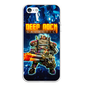 Чехол для iPhone 5/5S матовый с принтом Deep Rock Galactic / Gunner в Петрозаводске, Силикон | Область печати: задняя сторона чехла, без боковых панелей | deep rock galactic | drg | dwarf | gnome | gunner | гном | дип рок галактик | добыча минералов | космические шахтеры | стрелок