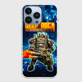 Чехол для iPhone 13 Pro с принтом Deep Rock Galactic   Gunner в Петрозаводске,  |  | deep rock galactic | drg | dwarf | gnome | gunner | гном | дип рок галактик | добыча минералов | космические шахтеры | стрелок