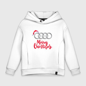 Детское худи Oversize хлопок с принтом AUDI MERRY CHRISTMAS в Петрозаводске, френч-терри — 70% хлопок, 30% полиэстер. Мягкий теплый начес внутри —100% хлопок | боковые карманы, эластичные манжеты и нижняя кромка, капюшон на магнитной кнопке | Тематика изображения на принте: audi | auto | autosport | perfomance | quattro | rs | sport | авто | авто спорт | автомобиль | автомобильные | автоспорт | ауди | кватро | марка | машины | перфоманс | рс | спорт