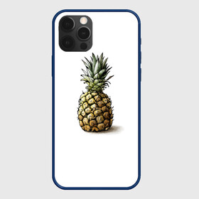 Чехол для iPhone 12 Pro Max с принтом Pineapple watercolor в Петрозаводске, Силикон |  | pineapple | ананас | графика | еда | рисунок | фрукт