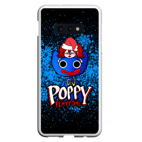 Чехол для Samsung S10E с принтом POPPY PLAYTIME ПОППИ ПЛЕЙТАЙМ СНЕЖИНКИ в Петрозаводске, Силикон | Область печати: задняя сторона чехла, без боковых панелей | poppy playtime | игра | монстр | новый год | плэйтайм | попи плей тайм | попи плэй тайм | попиплейтам | попиплэйтайм | поппи плейтайм | поппиплэйтайм | снег | снежинки | хагги вагги | хаги ваги | хоррор