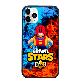 Чехол для iPhone 11 Pro Max матовый с принтом ГРОМ БРАВЛ СТАРС GROM BRAWL STARS ОГОНЬ в Петрозаводске, Силикон |  | brawl | brawl stars | brawler | grom | stars | боец | бравл старс | бравлер | брол старс | гром | мобильная игра | новый | хроматик | хроматические | хроматический боец | эпич