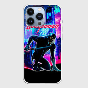 Чехол для iPhone 13 Pro с принтом Ghostrunner Neon City в Петрозаводске,  |  | ghostrunner | jack | the ghostrunner | гост раннер | гостраннер | джек | призрачный бегун