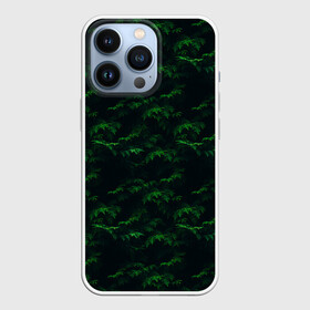 Чехол для iPhone 13 Pro с принтом Еловый рай в Петрозаводске,  |  | ели | елки | камуфляж ели | камуфляж ёлки | одежда 3d | одежда полная запечатки | одежда про лес | одежда с елками | одежда с лесом | приколы про лес | принт с лесом