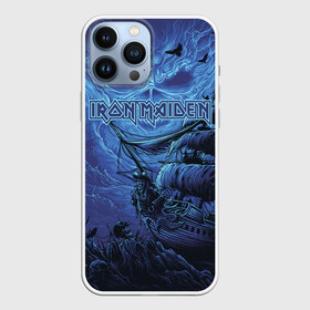 Чехол для iPhone 13 Pro Max с принтом IRON MAIDEN ПИРАТЫ В БЕЗДНЕ МОРСКОЙ в Петрозаводске,  |  | iron maiden | pirates | адриан смит | брюс дикинсон | дэйв мюрреи | железная дева | нико макбрэйн | пираты | призрак | стив харрис | череп | яник герс