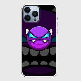 Чехол для iPhone 13 Pro Max с принтом GEOMETRY DASH PURPLE LEVELS SMILE MOOD в Петрозаводске,  |  | 2d | arcade | demon | game | geometry dash | levels | meltdown | robtop | smile | аркада | геометрический тире | демон | раннер | смайлы | уровни | эмоции