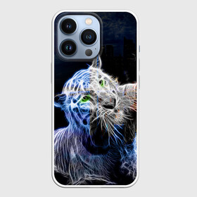 Чехол для iPhone 13 Pro с принтом Неоновый тигр в воде в Петрозаводске,  |  | 2022 | tdrnewyear22 | год тигра | неоновый тигр | новый год | тигр