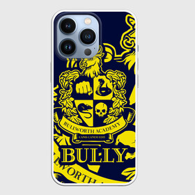Чехол для iPhone 13 Pro с принтом Bully, Bullworth Academy в Петрозаводске,  |  | bullworth academy | bully | canis canem edit | академия буллворта | булворт | булли | игры
