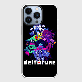 Чехол для iPhone 13 Pro с принтом DELTARUNE | РУНА ДЕЛЬТА ГЕРОИ ИГРЫ в Петрозаводске,  |  | deltarune | deltarune 2 | game | undertale символ | дельта | дельтарун | дельтарун 2 | джевил | знак руин андертейл | значок дельтарун пиксель | игра | королева | крис | ноэлль | ральзей | рукслс | руна | спамтон | сьюзи