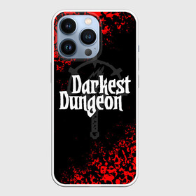 Чехол для iPhone 13 Pro с принтом DARKEST DUNGEON DEATH SKULL PATTERN в Петрозаводске,  |  | abomination | antiquarian | arbalest | bounty hunter | colour of madness | crimson court | crusader | darkest dungeon | game | grave robber | hellion | highwaym | logo | roguelike | shieldbreaker | the shieldbreaker | игра | лого | лог