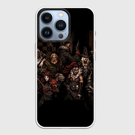 Чехол для iPhone 13 Pro с принтом DARKEST DUNGEON ALL HEROES GAME в Петрозаводске,  |  | abomination | antiquarian | arbalest | bounty hunter | colour of madness | crimson court | crusader | darkest dungeon | game | grave robber | hellion | highwaym | logo | roguelike | shieldbreaker | the shieldbreaker | игра | лого | лог