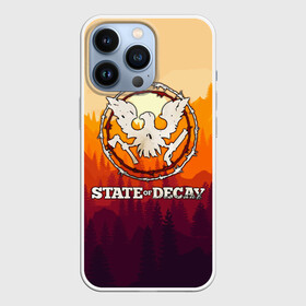 Чехол для iPhone 13 Pro с принтом State of Decay   Логотип в Петрозаводске,  |  | state of decay | загнивающий штат | зомби апокалипсис | состояние распада | стейт оф дикей