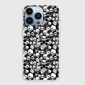 Чехол для iPhone 13 Pro с принтом Screaming skulls  web в Петрозаводске,  |  | bats | bones | screaming | screaming skulls | skull | web | кости | кричат | кричащие черепа | летучая мышь | паутина | черепа