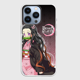 Чехол для iPhone 13 Pro с принтом НЕЗУКО | NEZUKO | SLAYER в Петрозаводске,  |  | demon slayer | kimetsu no yaiba | kocho shinobu | nezuko | rdkimnoyai | shinobu | slayer | tanjiro | zenitsu | гию томиока | зенитсу | зенитцу | зеницу | иноске хашибира | клинок рассекающий демонов | незуко | танджиро | шинобу кочо