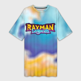 Платье-футболка 3D с принтом Rayman Legends Легенды Рэймана в Петрозаводске,  |  | rayman legends | легенды раймана | легенды раймонда | легенды реймана | райман легендс | рейман | рейман легендс | рэйман