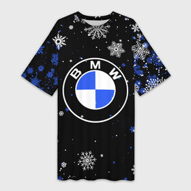 Платье-футболка 3D с принтом НОВОГОДНИЙ БМВ  НОВЫЙ ГОД BMW в Петрозаводске,  |  | 2022 | bmw | bmw motorsport | bmw performance | carbon | crhistmas | happy new year | m | m power | merry christmas | motorsport | performance | snow | sport | winter | winter is coming | бмв | бмв перформанс | зима | зима близко | карбон |