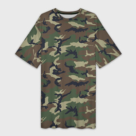 Платье-футболка 3D с принтом Камуфляж  (Camouflage) в Петрозаводске,  |  | camouflage | military | армия | боец | ввс | вдв | вмф | военный камуфляж | воин | война | гру | десантник | дшб | камуфляж | кгб | маскировка | масхалат | мвд | милитари | мчс | омон | охота | патриот | пво