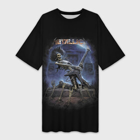Платье-футболка 3D с принтом Metallica  thrash metal Hard rock в Петрозаводске,  |  | bones | concert | fingers | group | guitar | hype | metallica | music | skeleton | skull | thrash metal | tomb | выступление | гитара | группа | жест | концерт | кости | металлика | музыка | пальцы | плита | скелет | трэш метал | хайп | череп