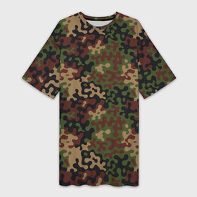 Платье-футболка 3D с принтом Военный Камуфляж (Military) в Петрозаводске,  |  | camouflage | military | армия | боец | ввс | вдв | вмф | военный камуфляж | воин | война | гру | десантник | дшб | камуфляж | кгб | маскировка | масхалат | мвд | милитари | мчс | омон | охота | охрана | патриот | пво