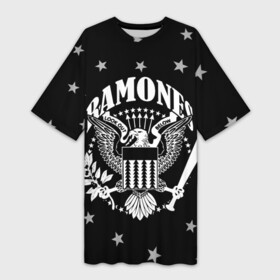 Платье-футболка 3D с принтом Ramones  Рамонес в Петрозаводске,  |  | Тематика изображения на принте: america | music | ramones | rock | usa | америка | джонни рамон | джоуи рамон | ди ди рамон | клем бурк | кристофер уорд | марки рамон | музыка | рамонез | рамонес | рамонс | рамоунз | ричи рамон | рок | сша | томми рамон