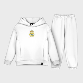 Детский костюм хлопок Oversize с принтом Real Madrid, Реал Мадрид FOREVER NOT JUST WHEN WE WIN в Петрозаводске,  |  | Тематика изображения на принте: champions | football | madrid | real | real madrid | soccer | spain | uefa | ла лига | лига чемпионов | мадрид | реал | реал мадрид | форма | формы | футбол