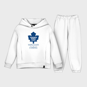 Детский костюм хлопок Oversize с принтом Toronto Maple Leafs are coming Торонто Мейпл Лифс в Петрозаводске,  |  | hockey | maple leafs | nhl | toronto | toronto maple leafs | usa | мейпл лифс | нхл | спорт | сша | торонто | торонто мейпл лифс | хоккей | шайба