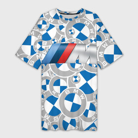 Платье-футболка 3D с принтом М ка  BMW PATTERN SPORT в Петрозаводске,  |  | auto | auto sport | autosport | bmw | bmw performance | m | mka | patern | pattern | performance | авто спорт | автомобиль | автоспорт | ам | бмв | бэха | машина | мка | патерн | паттерн