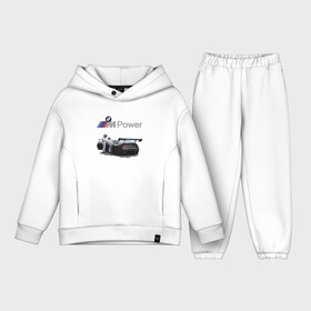 Детский костюм хлопок Oversize с принтом BMW Motorsport   M Power   Racing Team в Петрозаводске,  |  | bmw | germany | motorsport | racing | team | автоспорт | бмв | германия | гонка