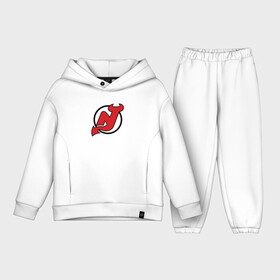 Детский костюм хлопок Oversize с принтом New Jersey Devils are coming Нью Джерси Девилз в Петрозаводске,  |  | devils | hockey | new jersey | new jersey devils | nhl | usa | девилз | нхл | нью джерси | нью джерси девилз | спорт | сша | хоккей | шайба
