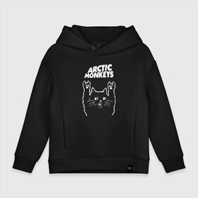 Детское худи Oversize хлопок с принтом Arctic Monkeys Рок Кот в Петрозаводске, френч-терри — 70% хлопок, 30% полиэстер. Мягкий теплый начес внутри —100% хлопок | боковые карманы, эластичные манжеты и нижняя кромка, капюшон на магнитной кнопке | arctic | monkeys | rock | алекс тёрнер | арктик | группа | группы | джейми кук | инди | кот | манкиз | музыка | мэтт хелдерс | ник омэлли | постпанк | рок | роккот