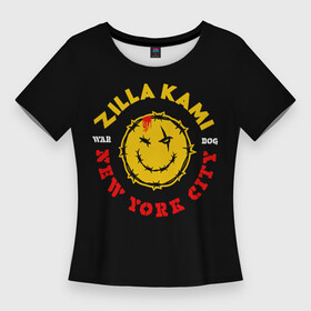 Женская футболка 3D Slim с принтом ZillaKami x SosMula City Morgue New York City в Петрозаводске,  |  | city | citymorgue | morgue | sos mula | sosmula | zilla kami | zillakami | модные | нью йорк | хайп | шмот