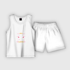 Детская пижама с шортами хлопок с принтом Volleyball Loves в Петрозаводске,  |  | game | sport | volley | volleyball | волейбол | волейболист | волейболистка | игра | мяч | спорт | спортсмен | тренер