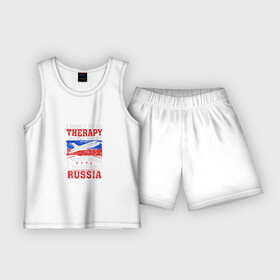 Детская пижама с шортами хлопок с принтом Need Russia в Петрозаводске,  |  | russia | патриот | россия | россиянин | русская | русский | самолет | страна | триколор | турист | флаг
