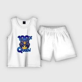 Детская пижама с шортами хлопок с принтом Ankha Animal Crossing в Петрозаводске,  |  | animal crossing | ankha | cat | анка | клеопатра | кошка | кошки