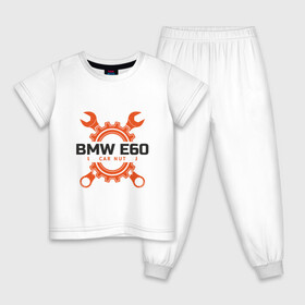 Детская пижама хлопок с принтом BMW E60 в Петрозаводске, 100% хлопок |  брюки и футболка прямого кроя, без карманов, на брюках мягкая резинка на поясе и по низу штанин
 | auto | bmw | car | driver | авто | автомобиль | бмв | водитель | дорога | машина | скорость