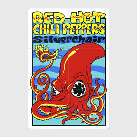 Магнитный плакат 2Х3 с принтом Red pepper`s в Петрозаводске, Полимерный материал с магнитным слоем | 6 деталей размером 9*9 см | octopus | pepper | red hot chili peppers | rhcp | silverchair | красный острый перец чили | осьминог | перец | серебряный стул