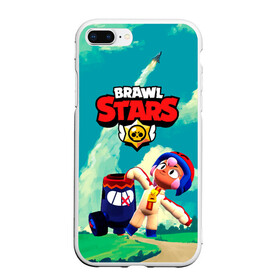 Чехол для iPhone 7Plus/8 Plus матовый с принтом brawlstars Выстрел Бонни Bonny в Петрозаводске, Силикон | Область печати: задняя сторона чехла, без боковых панелей | boni | bonnie | brawl | brawl stars | brawlstars | brawl_stars | бони | бонни | бравлстарс